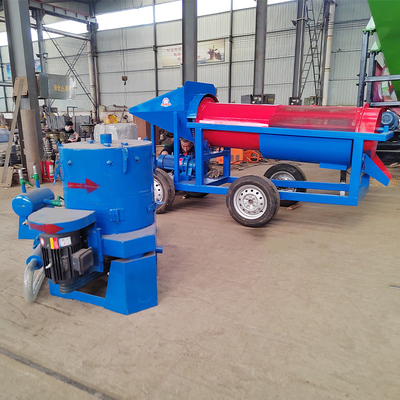 Zwaartekrachtseparator van staal Goudwassen Kleine apparatuur voor de mijnbouw van edelmetaal