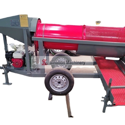 Kleine spiraalwasconcentrator voor goudwasinstallatie van 5 tot 10 ton per uur