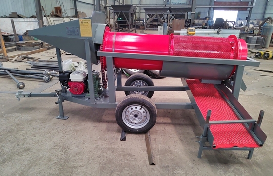 Kleine spiraalwasconcentrator voor goudwasinstallatie van 5 tot 10 ton per uur