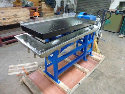 Draagbare goudseparatie schudtafel voor mijnbouwconcentratie in bouwmaterialenwinkels