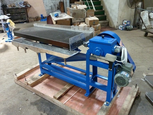 Draagbare goudseparatie schudtafel voor mijnbouwconcentratie in bouwmaterialenwinkels