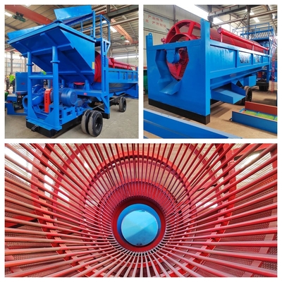 Alluviale goudmijnbouwapparatuur Trommel Screen Wire Screen Mesh met technische ondersteuning