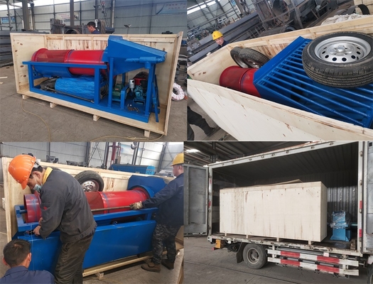 10 ton schaal goudmijnbouwapparatuur Alluviale goudwasmachine met 98% efficiëntie
