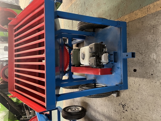 620 KG Gold Mining Trommel Machine Voedingsgrootte Minder dan 300 mm Draagbaar