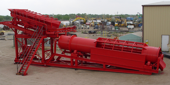 220V/380V Spanning Sand Gold Mine Wassen Trommel Screen Machine met eenvoudige bediening