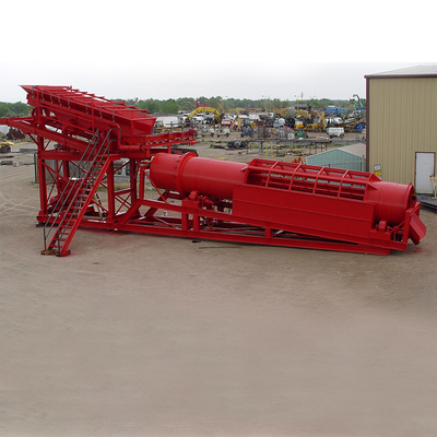 Rood 100tph trommeltrommel scherm voor grote capaciteit Alluvial Gold Washing Plant verkoop