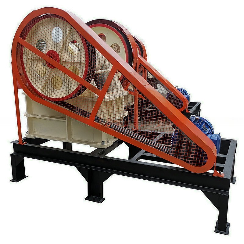 AC-motor 1-5tph Kleine draagbare diesel mobiele rotsenbreker Capaciteit 1-280t/h