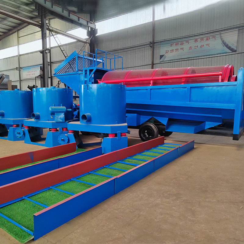 Goudwassen Mineraal Separator Complete Sets Plant voor Energie Mining 0-350 ton per uur