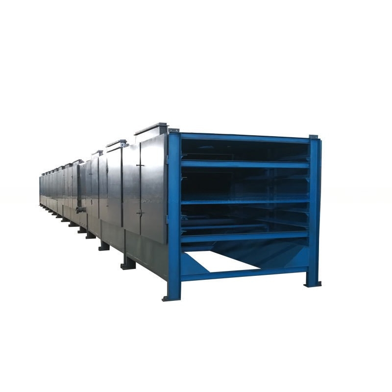 2 meter per sectie Mesh Belt Dryer voor steenkool Houtskool Coke Breeze Powder Briquettes
