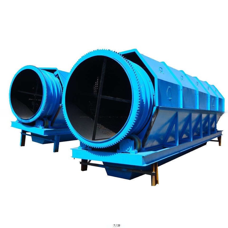 Compostdrum scherm met 380V/415V/440V spanning en gebruiksvriendelijke installatiegids