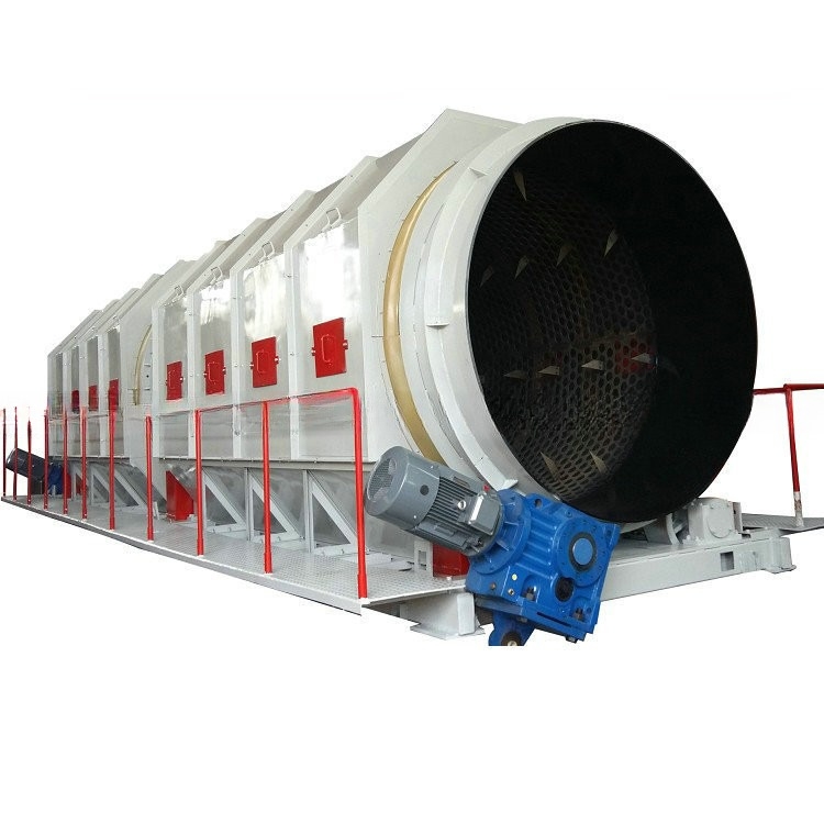 Energie Mijnbouw Stedelijk afval Sorteren en recyclen Machines Shaftless Garbage Trommel Screen