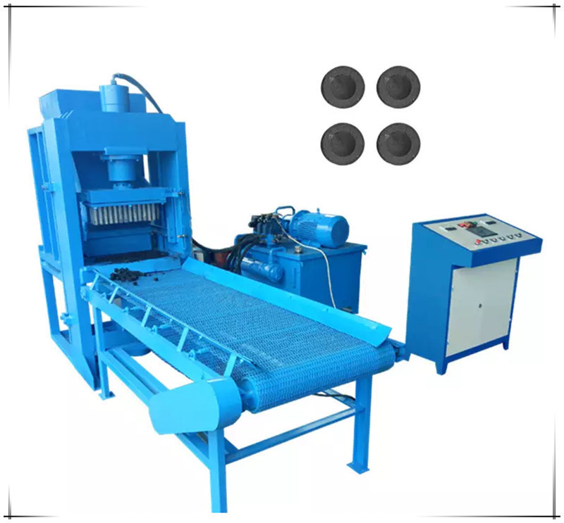 Hydraulisch type Arabische kubische briketten Shisha Punching Press Houtskool brikettenmachine