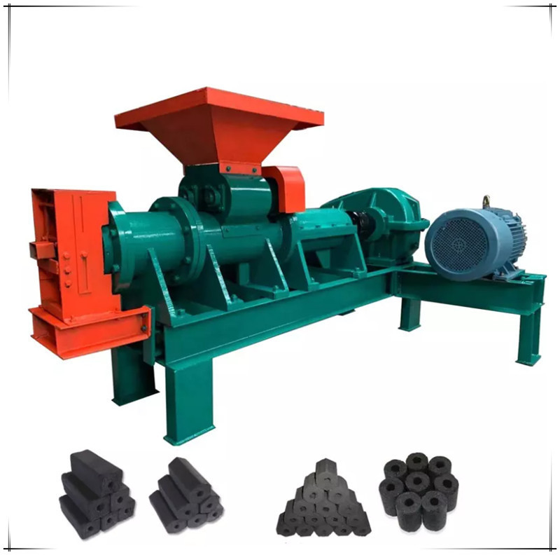 Makkelijk te bedienen BBQ Extruder Houtskool Bruine Houtskool Stick Rod Briquette Machine 700 KG