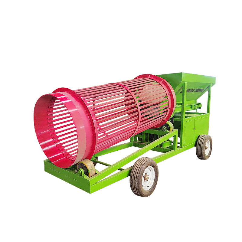 Goudmijnbouwapparatuur Trommelscherm voor het zeven van houtsnippen bij 380V/415V/440V spanning