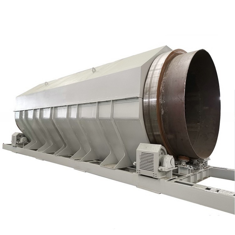 Energy Mining Mobile Rotary Wood Chip Screen met en minder dan 300 mm voedingsgrootte