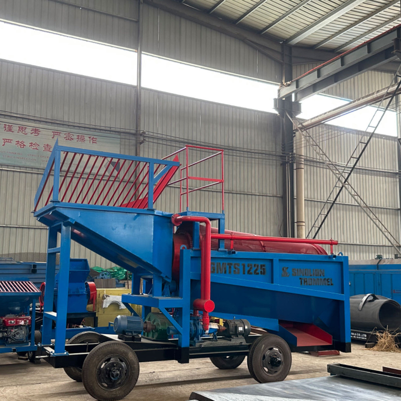 Placer Gold Washer Ore Separation Plant Mijnmachines voor screening in de energiewinning